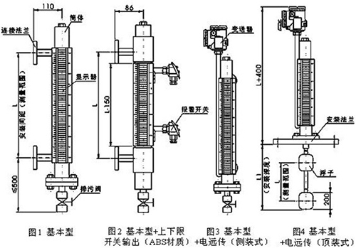 磁翻板液位計(jì)結(jié)構(gòu)特點(diǎn)圖