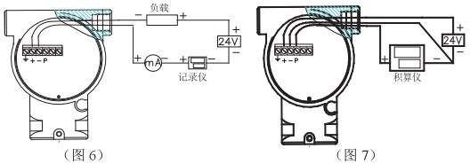 石蠟流量計(jì)接線圖